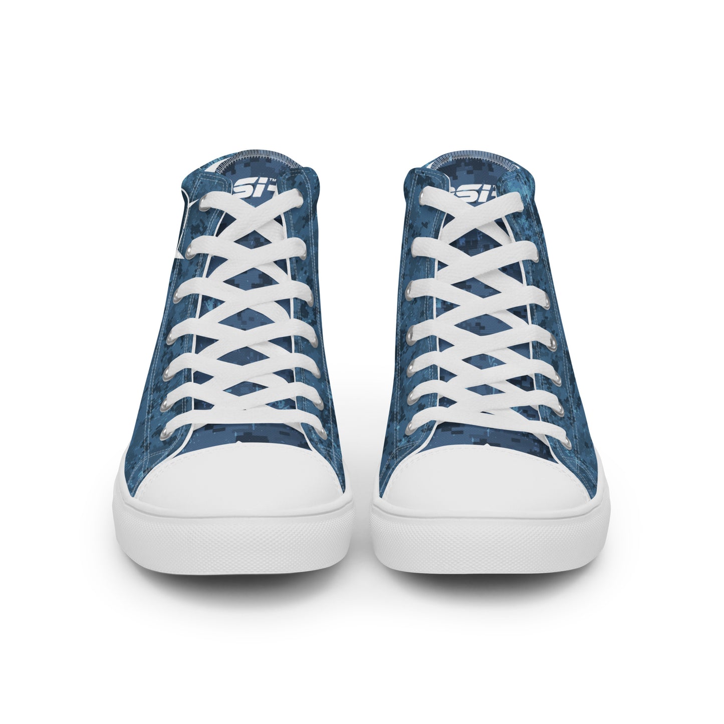 PSI Mens High Top Canvas Sneakers